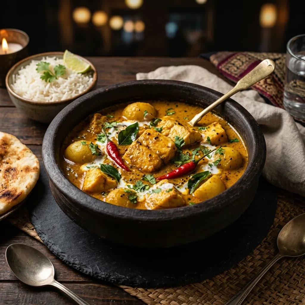 Restaurant Style Goan Prawns Curry